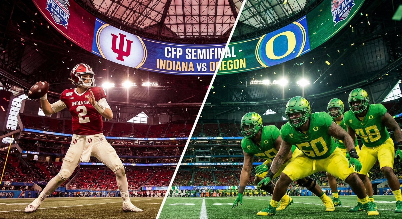 Indiana vs. Oregon: The Peach Bowl Clash That Nobody Predicted