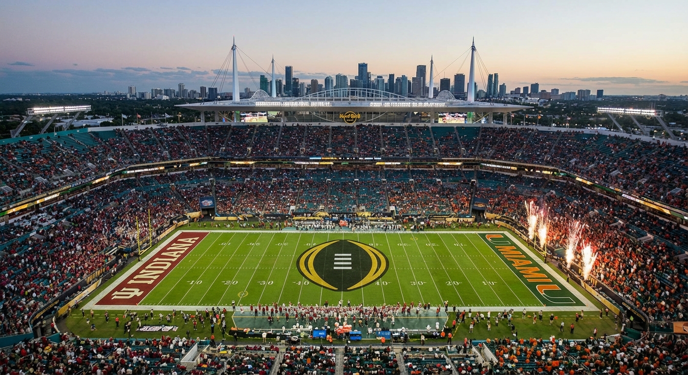 Indiana vs. Miami: An Undefeated Juggernaut Meets the Cinderella Playing at Home