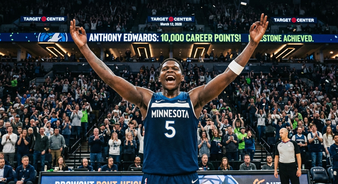 Anthony Edwards Joins Scoring Elite: What His 10,000-Point Milestone Means for the NBA's Future