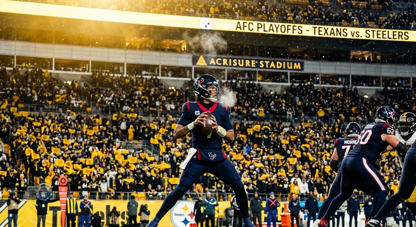 Texans vs Steelers: C.J. Stroud Chases History as Houston's Defense Meets Pittsburgh's Desperation