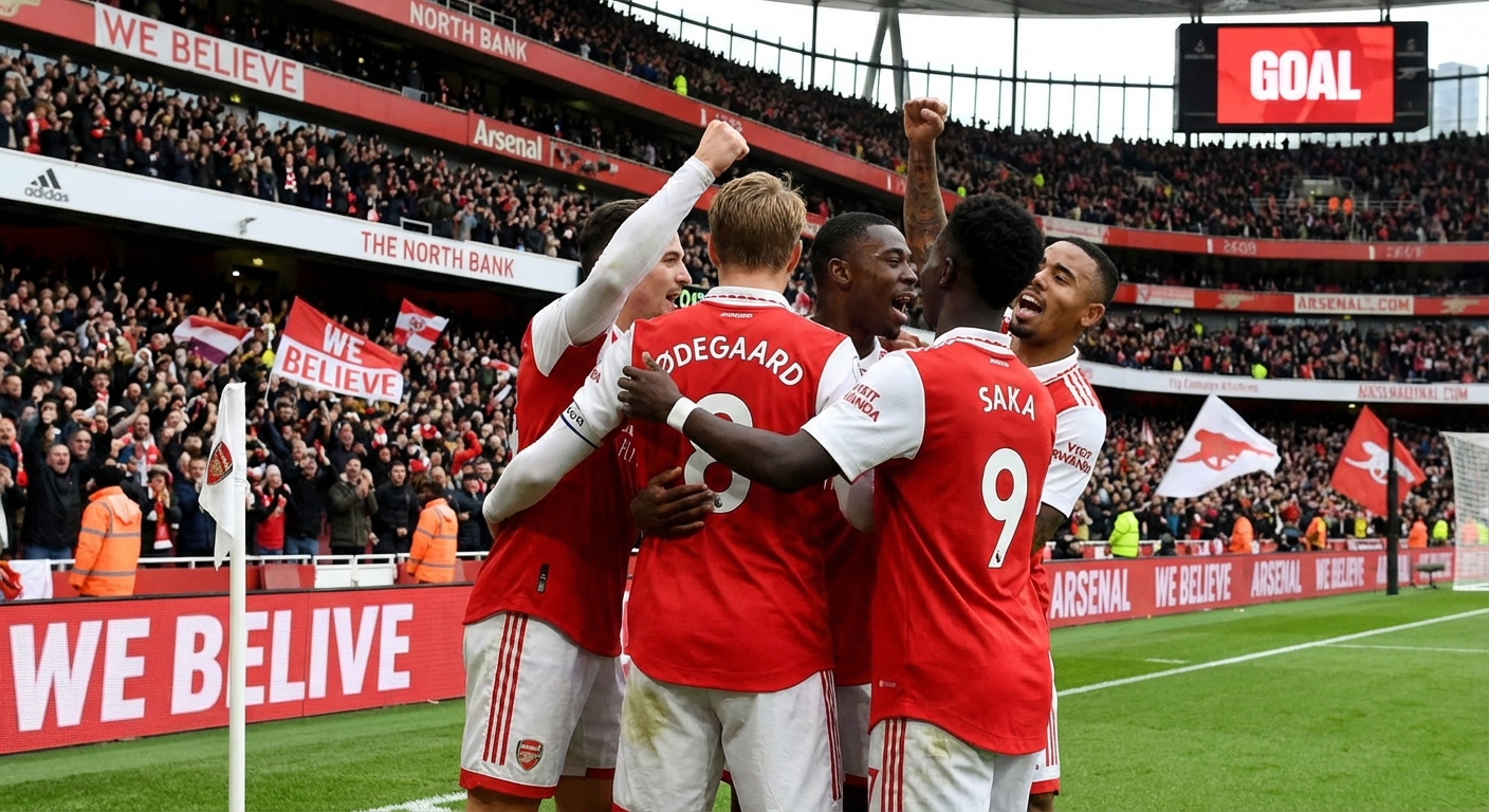 Arsenal's Title March: Seven Points Clear, 22 Years of Hurt Nearly Over