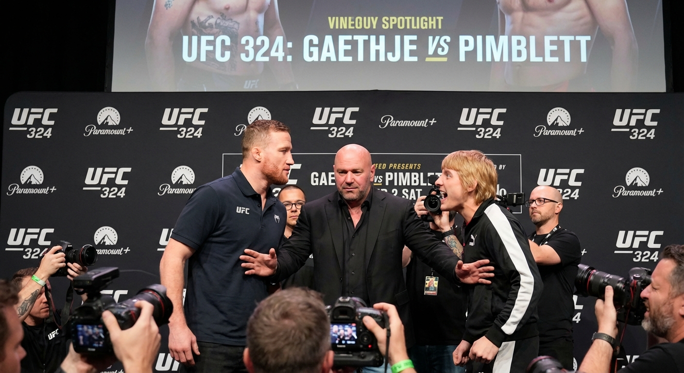 UFC 324 Preview: Gaethje vs. Pimblett Headlines Paramount+ Debut