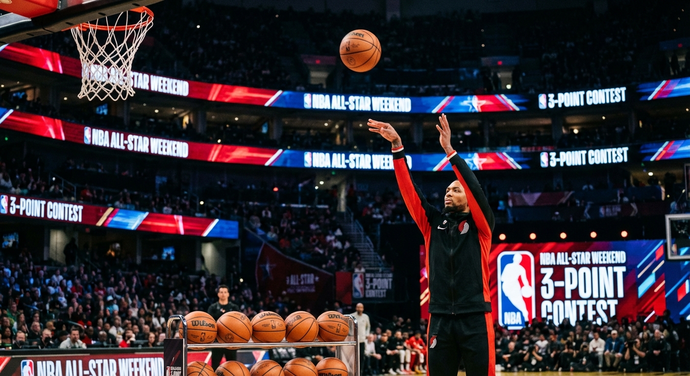 Damian Lillard's 3rd Three-Point Contest Title Rewrites the Achilles Comeback Playbook